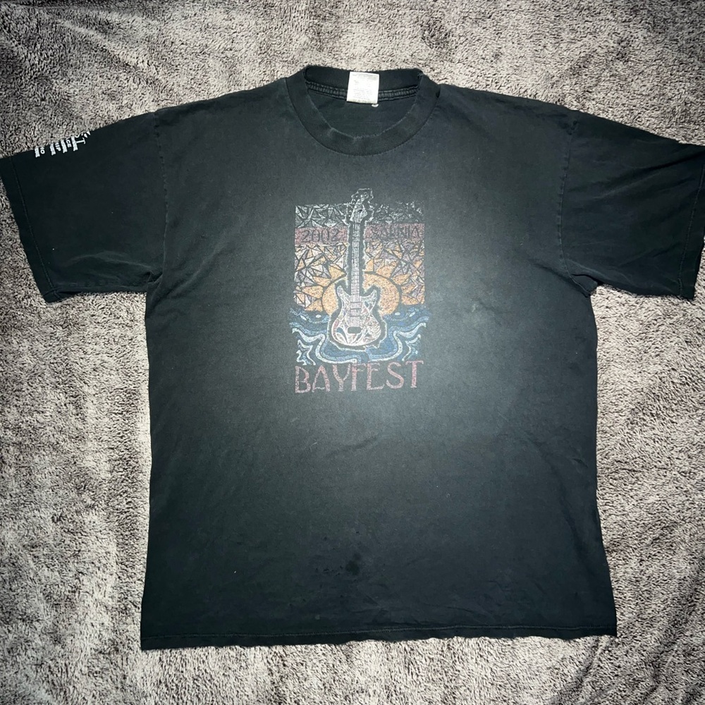 2002 Bayfest concert tee